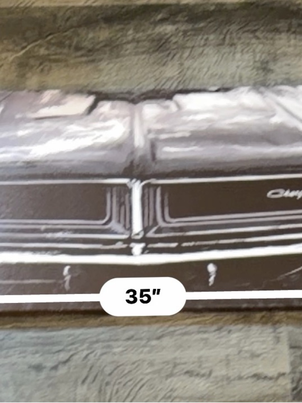 Hobby Lobby Black and White Classic Car Wall Art